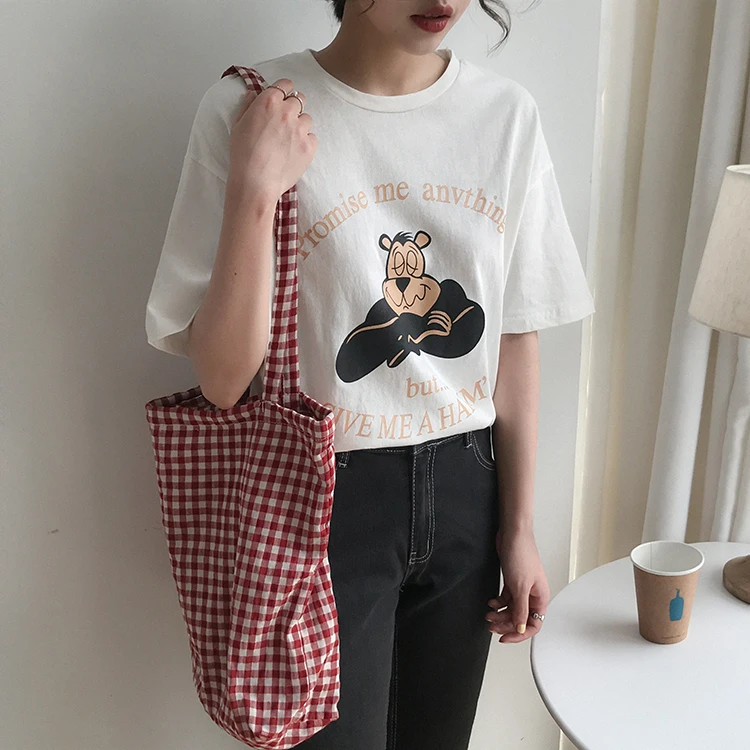 2 colors 2019 spring and summer monkey cartoon print short sleeve t shirts womens tops cropped tee shirt femme (F3650)
2 colors 2019 spring and summer monkey cartoon print short sleeve t shirts womens tops cropped tee shirt femme (F3650)