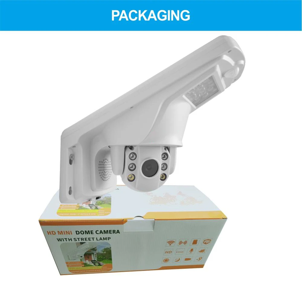 3MP Mini Wireless PTZ Wall Lamp IP Camera Humanoid Tracking Outdoor Security Wifi Camera Night Vision IR Two-way Talk Camhi Pro
3MP Mini Wireless PTZ Wall Lamp IP Camera Humanoid Tracking Outdoor Security Wifi Camera Night Vision IR Two-way Talk Camhi Pro