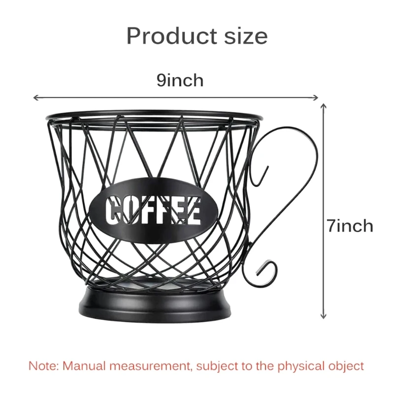Universal Coffee Capsule Storage Basket Coffee Cup Basket Vintage Coffee Pod Organizer Holder Black For Home Cafe Hotel
Universal Coffee Capsule Storage Basket Coffee Cup Basket Vintage Coffee Pod Organizer Holder Black For Home Cafe Hotel