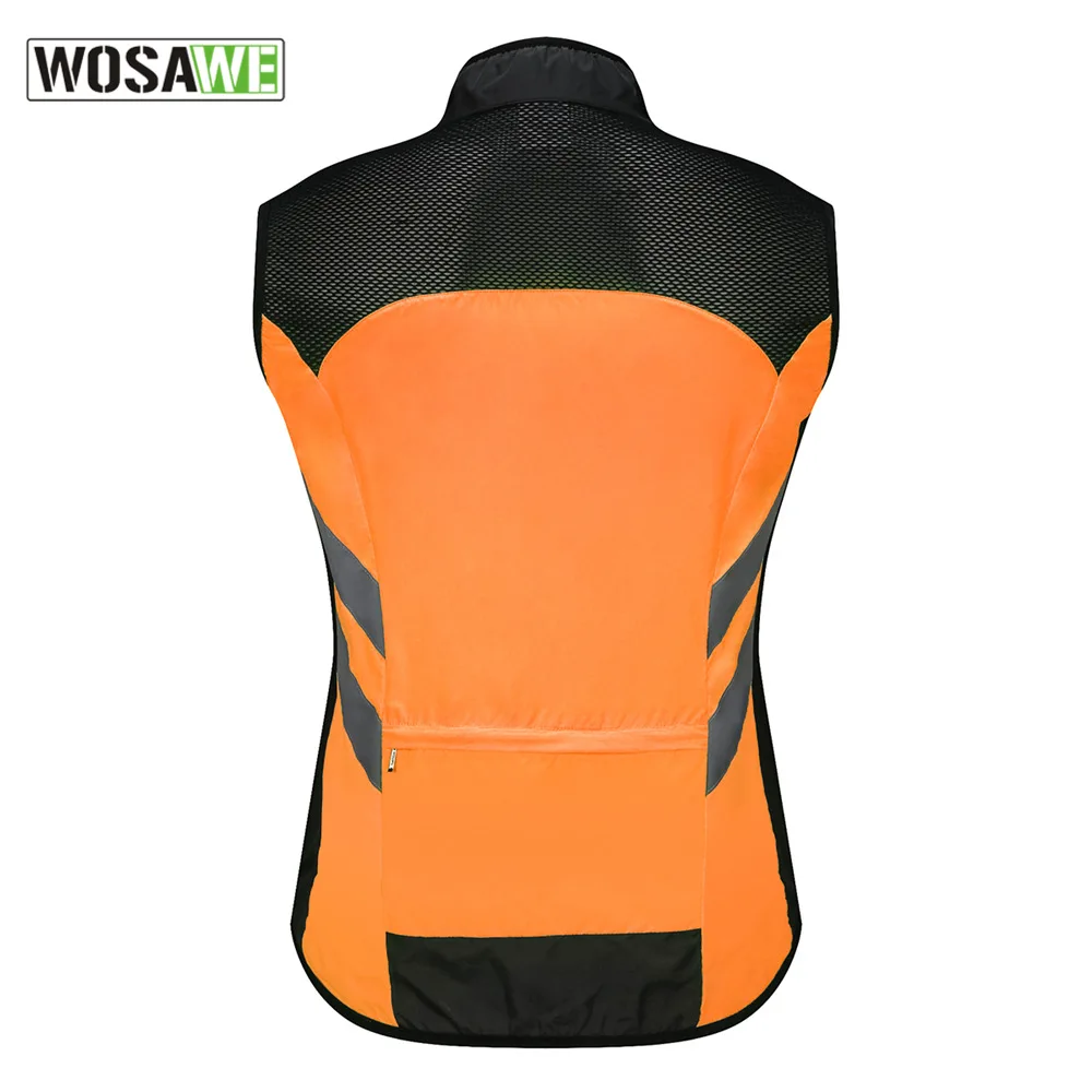 WOSAWE Reflective Cycling Vests Sleeveless Windproof Sports Ciclismo Jerseys MTB Road Bike Bicycle Clothing Coat Cycle Clothes
WOSAWE Reflective Cycling Vests Sleeveless Windproof Sports Ciclismo Jerseys MTB Road Bike Bicycle Clothing Coat Cycle Clothes