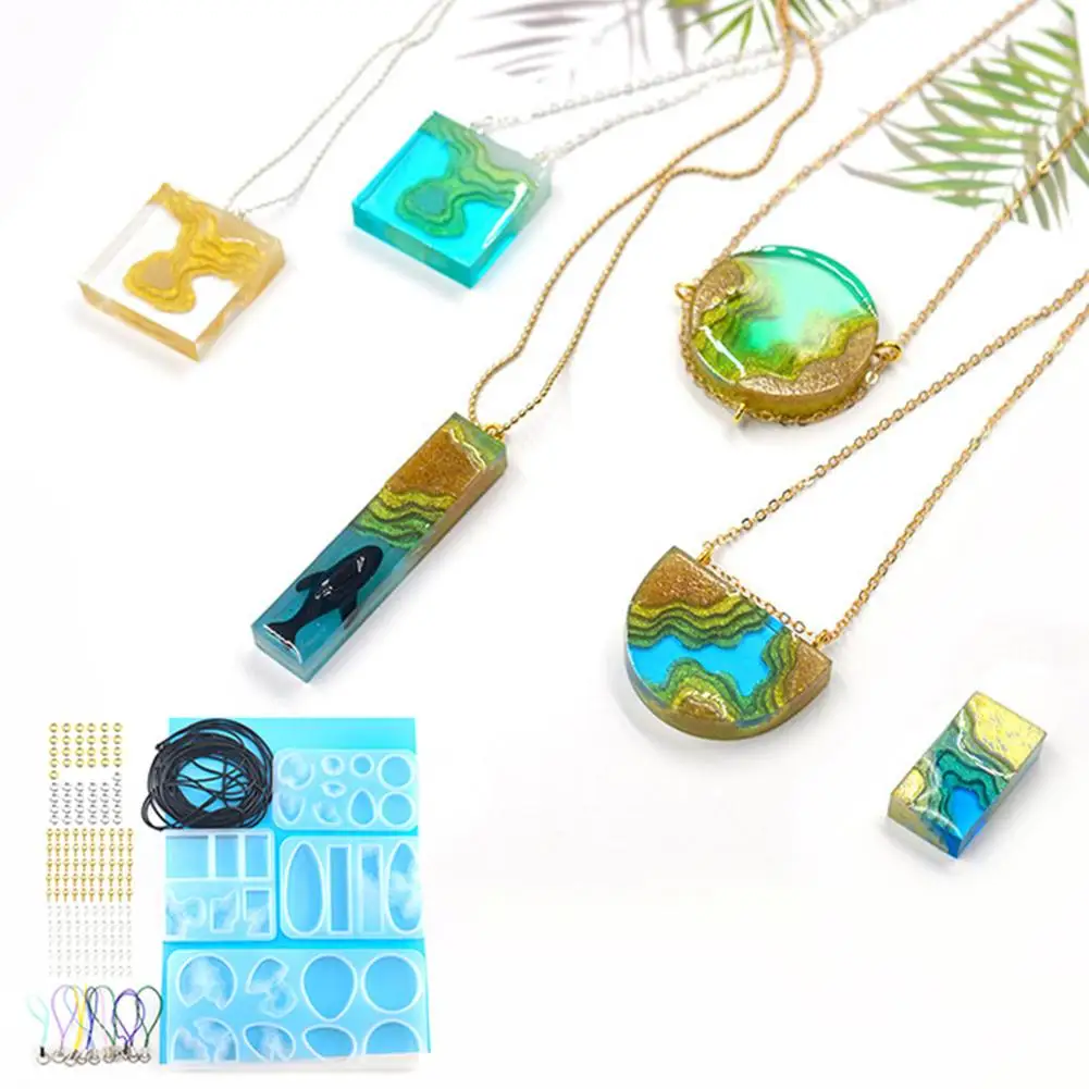 4Pcs Island Casting Epoxy Mold Kit DIY Making Jewelry Pendant Bracelet Mould DIY Hand Craft Resin Molds for Jewelry
4Pcs Island Casting Epoxy Mold Kit DIY Making Jewelry Pendant Bracelet Mould DIY Hand Craft Resin Molds for Jewelry