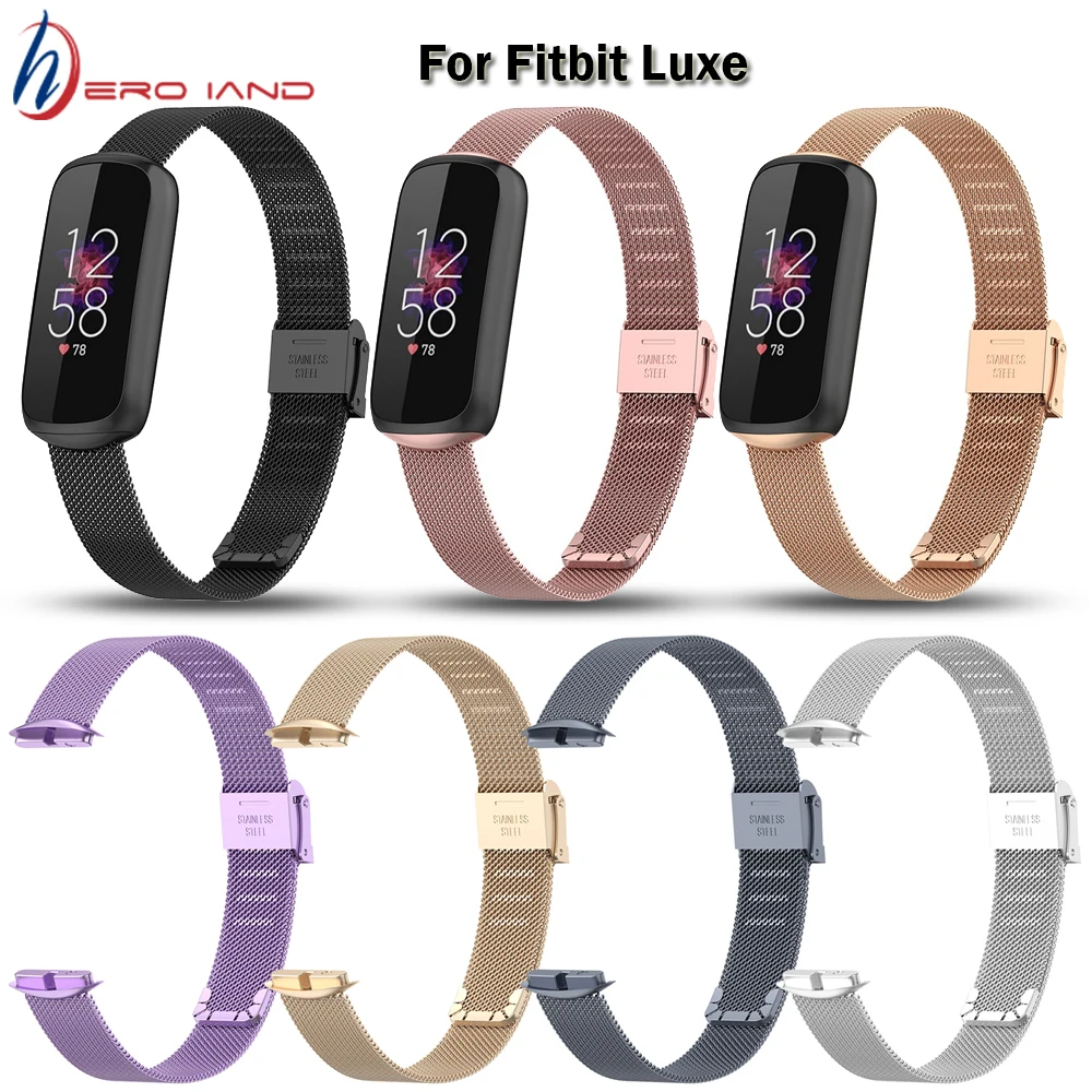 Metal Mesh Band For Fitbit Luxe Stainless Steel Smart Watch Wrist Strap For Fitbit Luxe Replacement Bracelet Loop Belt Correa
Metal Mesh Band For Fitbit Luxe Stainless Steel Smart Watch Wrist Strap For Fitbit Luxe Replacement Bracelet Loop Belt Correa