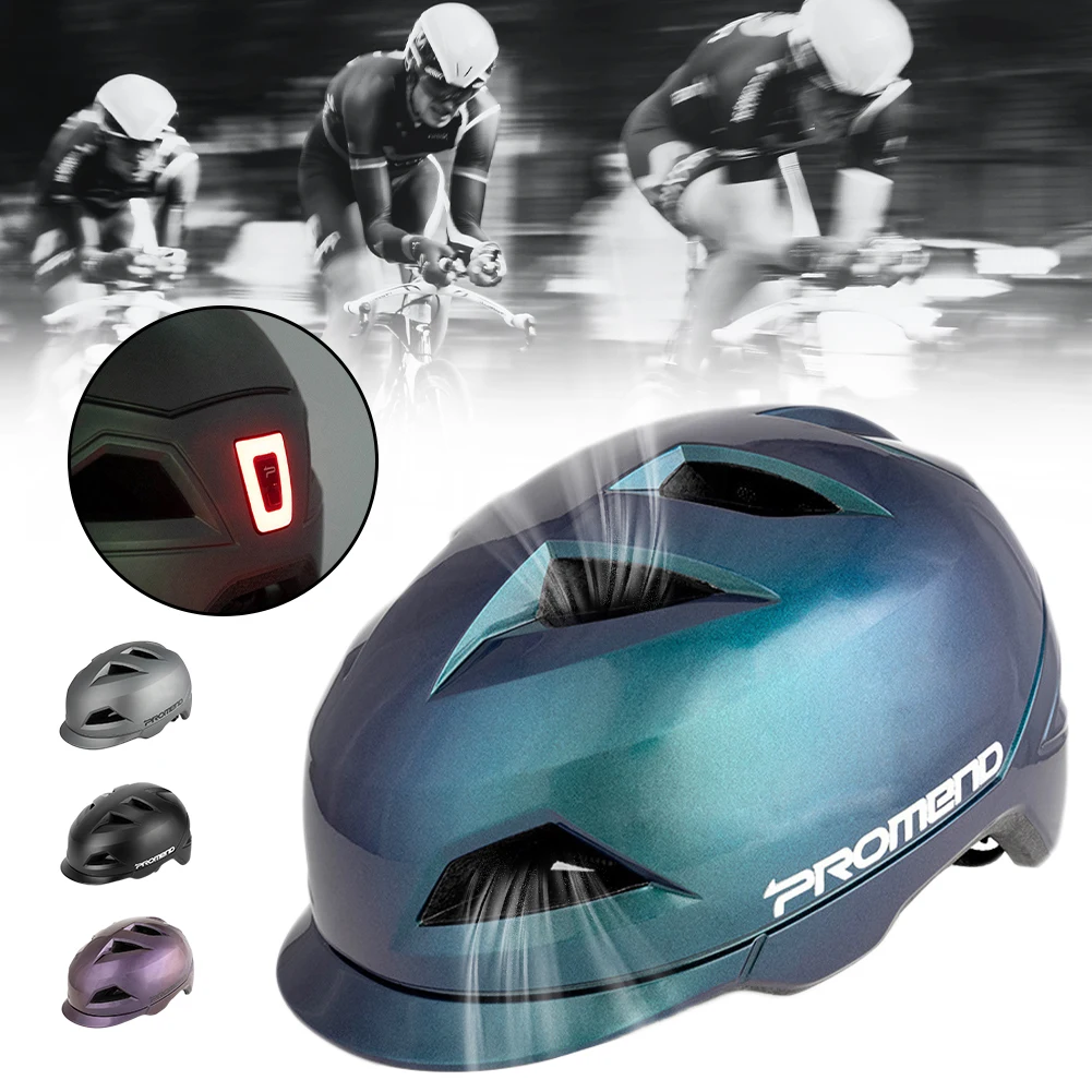 Bicycle Helmet LED Light Rechargeable Intergrally-molded Safety Cycling Helmet Mountain Road Bike Helmet Sport Safe Hat Unisex
Bicycle Helmet LED Light Rechargeable Intergrally-molded Safety Cycling Helmet Mountain Road Bike Helmet Sport Safe Hat Unisex