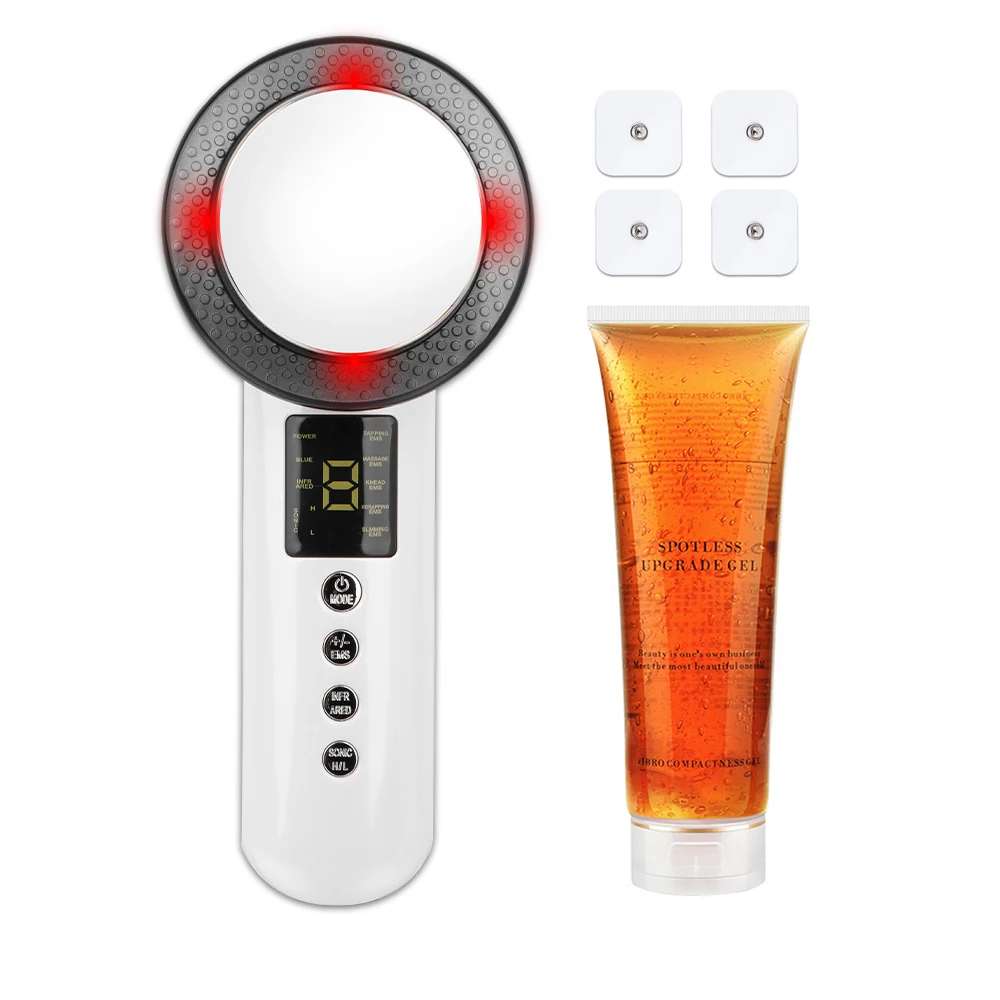 3 Mode LCD EMS Ultrasonic Cavitation Beauty Device with Gel Body Slimming Massager Fat Burn lose weight Anti Cellulite Machine
3 Mode LCD EMS Ultrasonic Cavitation Beauty Device with Gel Body Slimming Massager Fat Burn lose weight Anti Cellulite Machine