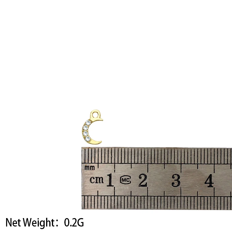 10Pcs Gold Color Small Moon Charms Pendant Alloy Rhinestone Pendant Wholesale For DIY Jewelry Making Earring Finding Accessories
10Pcs Gold Color Small Moon Charms Pendant Alloy Rhinestone Pendant Wholesale For DIY Jewelry Making Earring Finding Accessories