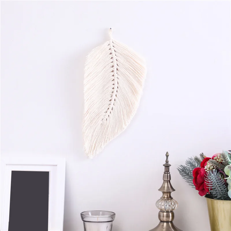 Handmade Tassels Macrame Leaves Tapestry Nordic Style Tapestry Wall Hanging Kids Room Nursery Home Boho Decor,6 Pcs
Handmade Tassels Macrame Leaves Tapestry Nordic Style Tapestry Wall Hanging Kids Room Nursery Home Boho Decor,6 Pcs