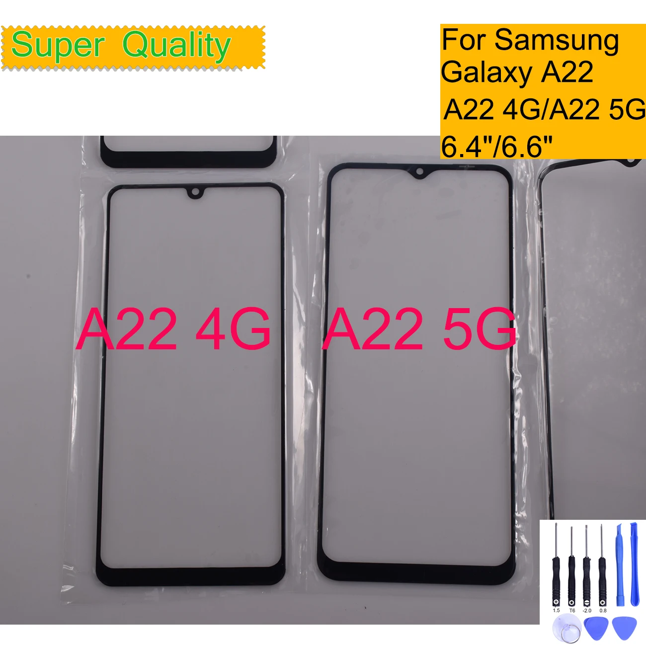 Сменный сенсорный экран для Samsung Galaxy A22 4G A225 передняя стеклянная панель внешний