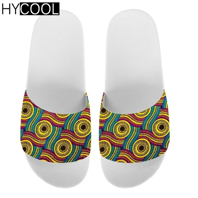 HYCOOL Vintage African Pattern Slippers Women Slide Sandals Beach Flat Slides Summer Slip On Sandals 2020 Unisex Flip-flops 
HYCOOL Vintage African Pattern Slippers Women Slide Sandals Beach Flat Slides Summer Slip On Sandals 2020 Unisex Flip-flops