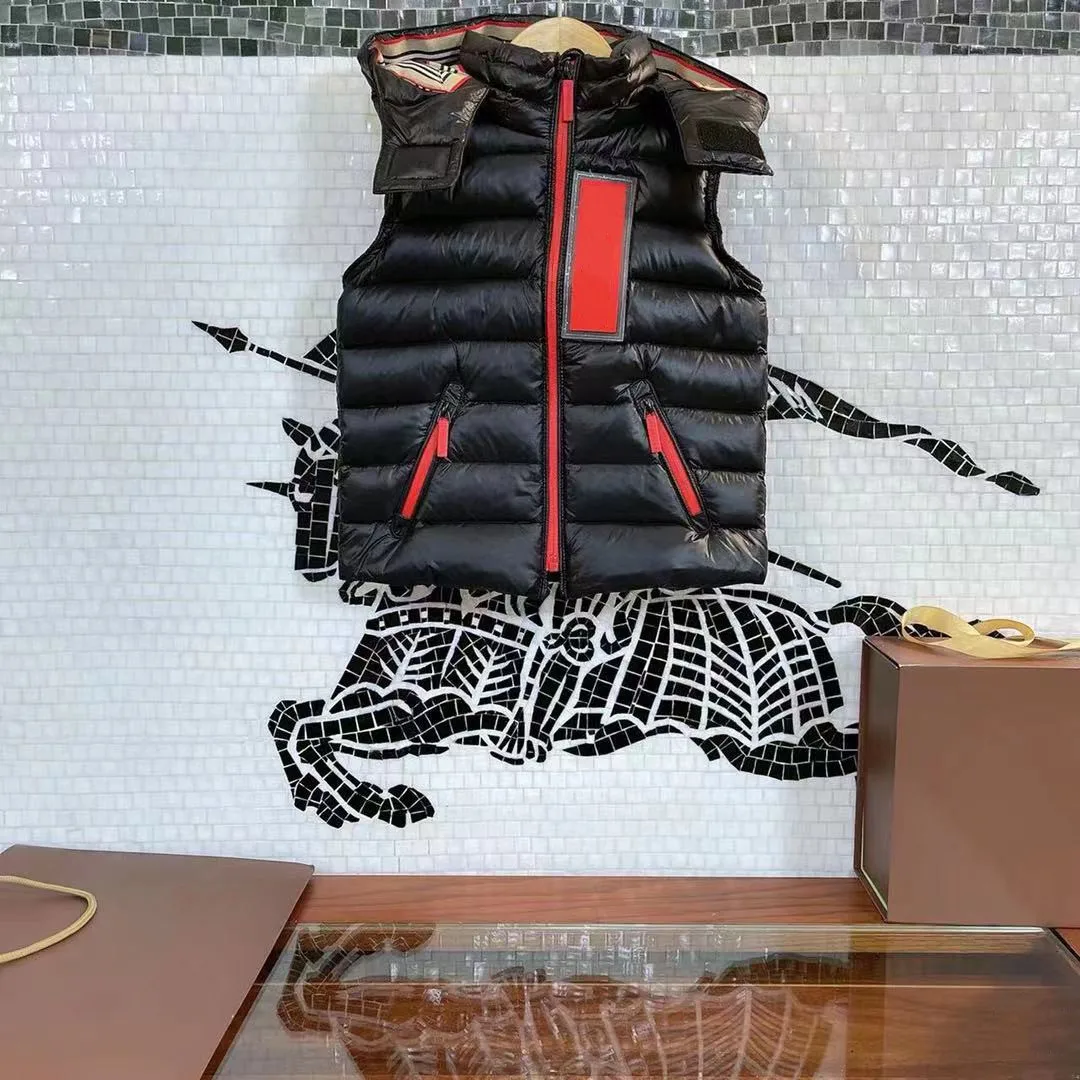 Designer Clothes Winter Kids Waistcoat Coats Baby Girls Warm Sleeveless Down Jacket Boys Vest Hoodies Teen Children's Outerwear
Designer Clothes Winter Kids Waistcoat Coats Baby Girls Warm Sleeveless Down Jacket Boys Vest Hoodies Teen Children's Outerwear