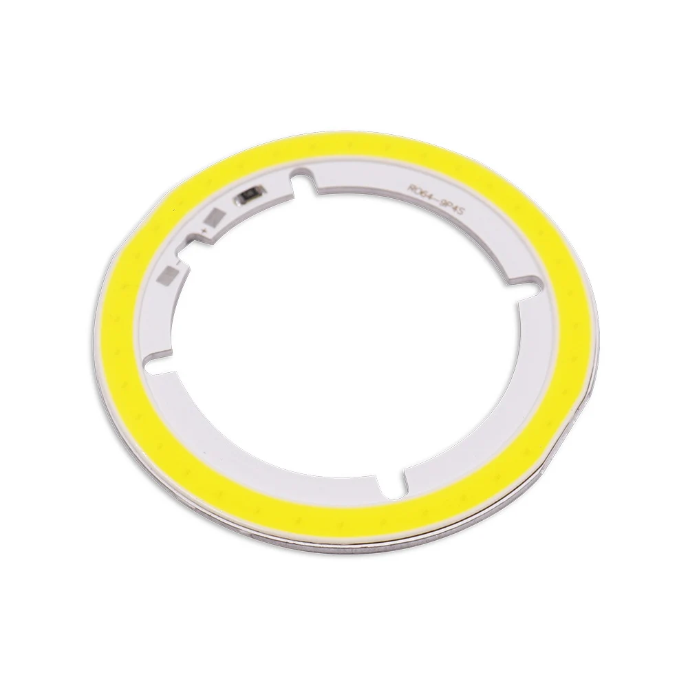 High Quality 12V COB Ring LED Bulb 64mm 12V 5W Day White Color 4000K RA80 for Car Lamps Desklamp DIY Lights DC12V Round COB Chip
High Quality 12V COB Ring LED Bulb 64mm 12V 5W Day White Color 4000K RA80 for Car Lamps Desklamp DIY Lights DC12V Round COB Chip