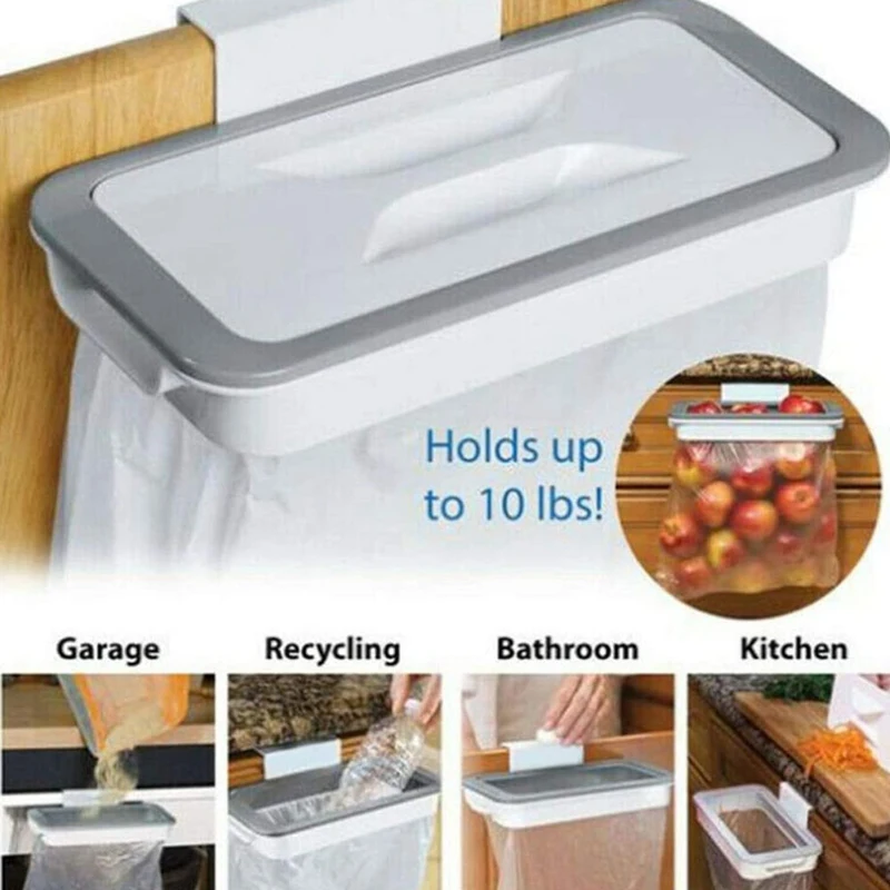 Trash Bag Holder Trash Rack Storage Organizer Trash Basket Hanging Portable Trash Bin for Drawer Cupboard Cabinet Door
Trash Bag Holder Trash Rack Storage Organizer Trash Basket Hanging Portable Trash Bin for Drawer Cupboard Cabinet Door