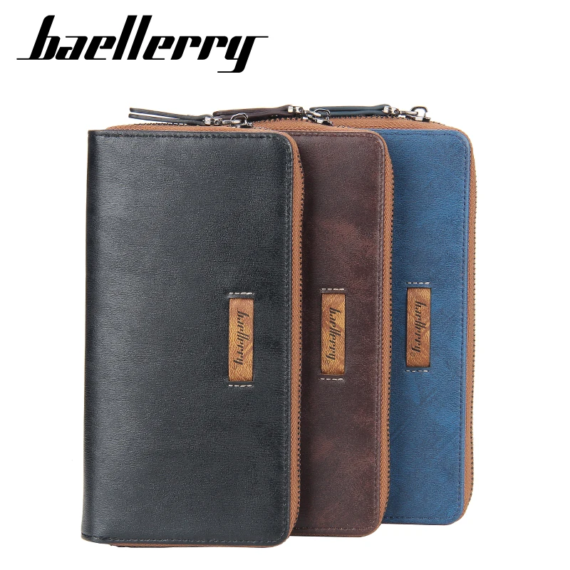 Baellerry New Men Wallets Long High Quality Card Holder Male Purse Zipper Large Capacity Clutch Phone Bag Leather Wallet For Man
Baellerry New Men Wallets Long High Quality Card Holder Male Purse Zipper Large Capacity Clutch Phone Bag Leather Wallet For Man