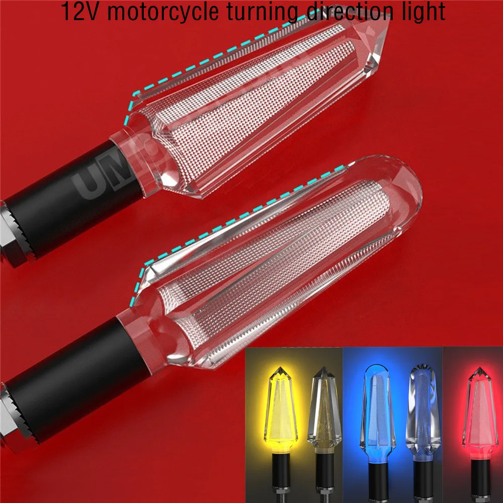 2PCS DC-12v Motorcycle Turn Signal Light Red/Blue/Yellow Motorcycle Modification Led High Brightness Crystal Bulb Turning Direc
2PCS DC-12v Motorcycle Turn Signal Light Red/Blue/Yellow Motorcycle Modification Led High Brightness Crystal Bulb Turning Direc