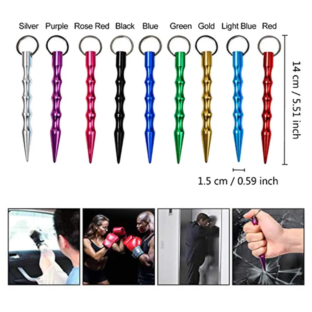 Self Defence Key Chains, 9 Pack Aluminum Portable Sturdy Window Breaker Safety Anti-Wolf Keychain for Women Girls Teens Men
Self Defence Key Chains, 9 Pack Aluminum Portable Sturdy Window Breaker Safety Anti-Wolf Keychain for Women Girls Teens Men