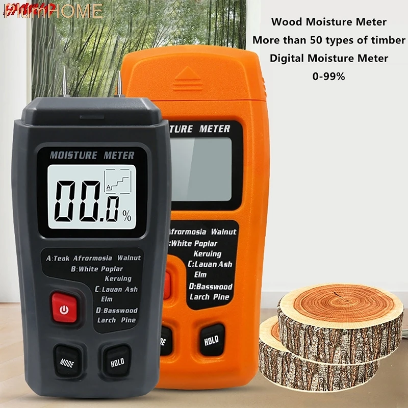 EMT01 Digital Wood Moisture Meter Wood Humidity Test Hygrometer Timber Detector 
EMT01 Digital Wood Moisture Meter Wood Humidity Test Hygrometer Timber Detector