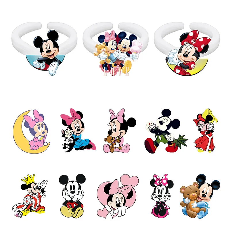 Disney Mickey Minnie 2021 New Resin Acrylic Disney Round Ring Set Lady Jewelry Party Gift Adjustable Ring Jewelry
Disney Mickey Minnie 2021 New Resin Acrylic Disney Round Ring Set Lady Jewelry Party Gift Adjustable Ring Jewelry