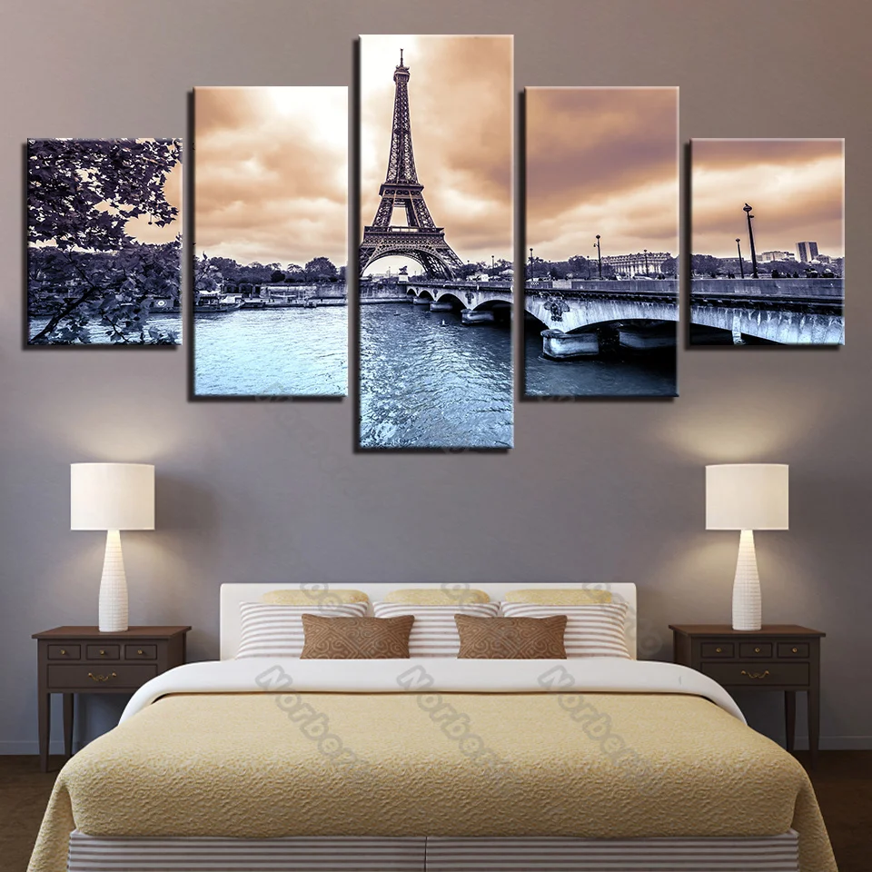 Canvas Painting Wall Poster Eiffel Tower Sunset and Bridge Modern Beautiful Scenery City Pictures for Home Rooms Wall Decoratio
Canvas Painting Wall Poster Eiffel Tower Sunset and Bridge Modern Beautiful Scenery City Pictures for Home Rooms Wall Decoratio