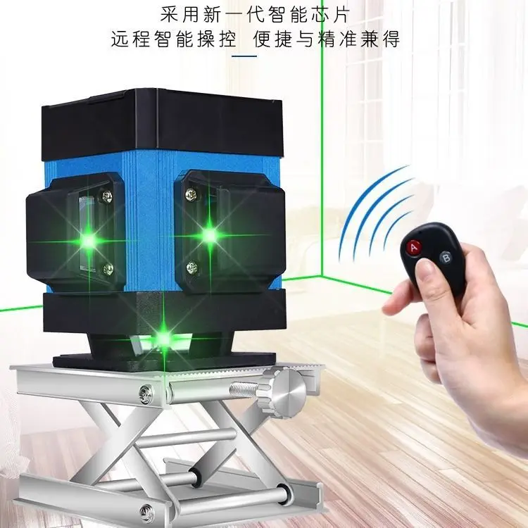 Remote Control Blue Light Level Instrument 8/12-Line Ground Applying Instrument High Precision Leveling Swinger
Remote Control Blue Light Level Instrument 8/12-Line Ground Applying Instrument High Precision Leveling Swinger