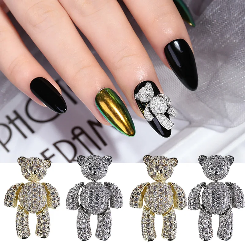 Metal zircon 3D nails diamond bear crystal nail decoration butterfly nail art jewelry nails rhinestone nail sequins nail glitter
Metal zircon 3D nails diamond bear crystal nail decoration butterfly nail art jewelry nails rhinestone nail sequins nail glitter