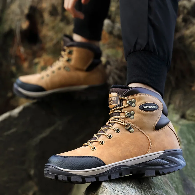 CEVABULE 2021 New Warm Men's Shoes Casual Board Shoes High Top Lace Up Large Cotton Shoes Tooling Boots Cowboy Boots LCH
CEVABULE 2021 New Warm Men's Shoes Casual Board Shoes High Top Lace Up Large Cotton Shoes Tooling Boots Cowboy Boots LCH