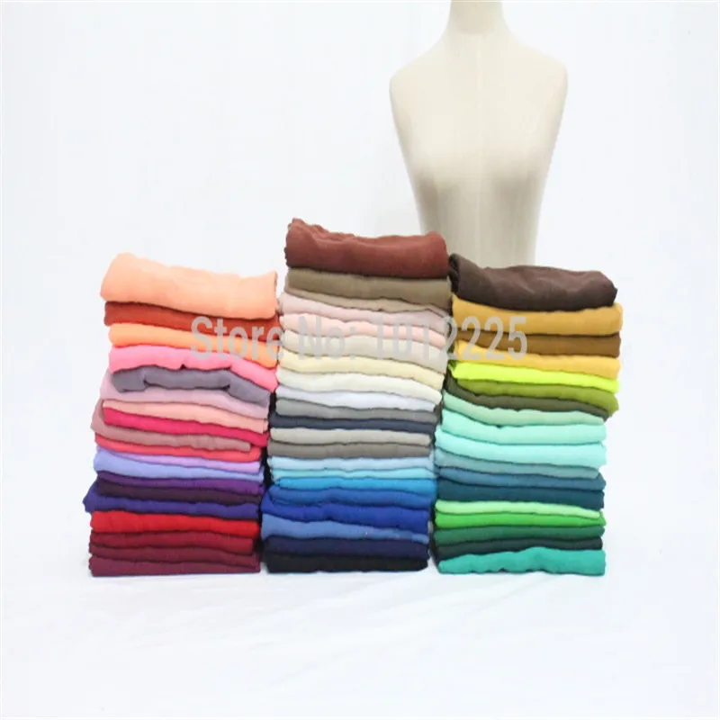 200PCS Wholesale offer Women Maxi Plain hijab scarf muslim solid shawls and scarves soft lady fashion head wrap 58color
200PCS Wholesale offer Women Maxi Plain hijab scarf muslim solid shawls and scarves soft lady fashion head wrap 58color