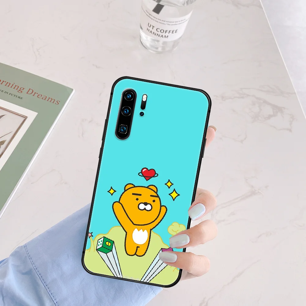 Cartoon Ryan bear Phone Case For Huawei P Mate 10 20 30 40 Pro Lite Smart 2019 2021 black Funda Painting Prime Trend Back Luxury
Cartoon Ryan bear Phone Case For Huawei P Mate 10 20 30 40 Pro Lite Smart 2019 2021 black Funda Painting Prime Trend Back Luxury