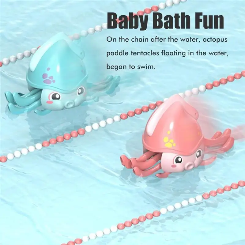 Kids Bath Toy Clockwork Octopus Toy Wind-Up Bathing Toy for Pool Bathroom and enjoy a pleasant outdoor water time together.
Kids Bath Toy Clockwork Octopus Toy Wind-Up Bathing Toy for Pool Bathroom and enjoy a pleasant outdoor water time together.