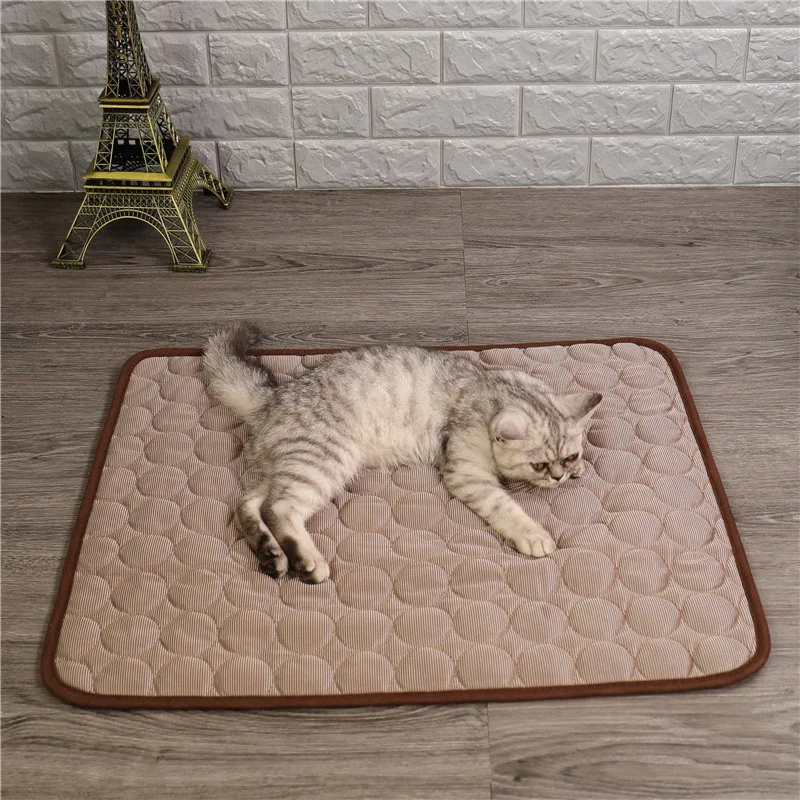 Dog Cooling Mat Ice Pad Pet S-XL Size Ice Silk Cool Pet Summer Cat Cooling Blanket Cushion Indoor Seat Puppy Pet Mat Cozy Pouch
Dog Cooling Mat Ice Pad Pet S-XL Size Ice Silk Cool Pet Summer Cat Cooling Blanket Cushion Indoor Seat Puppy Pet Mat Cozy Pouch