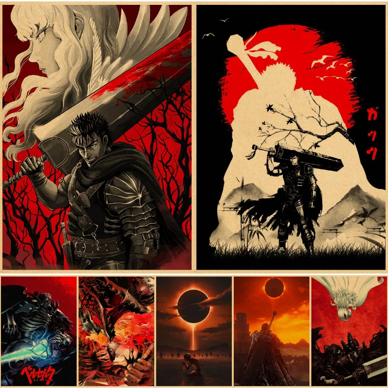 Japanese Anime Berserk Kawaii Cartoon Graphics Full Diamond Embroidery Diamond Painting Cross Stitch Kits Home Decor
Japanese Anime Berserk Kawaii Cartoon Graphics Full Diamond Embroidery Diamond Painting Cross Stitch Kits Home Decor