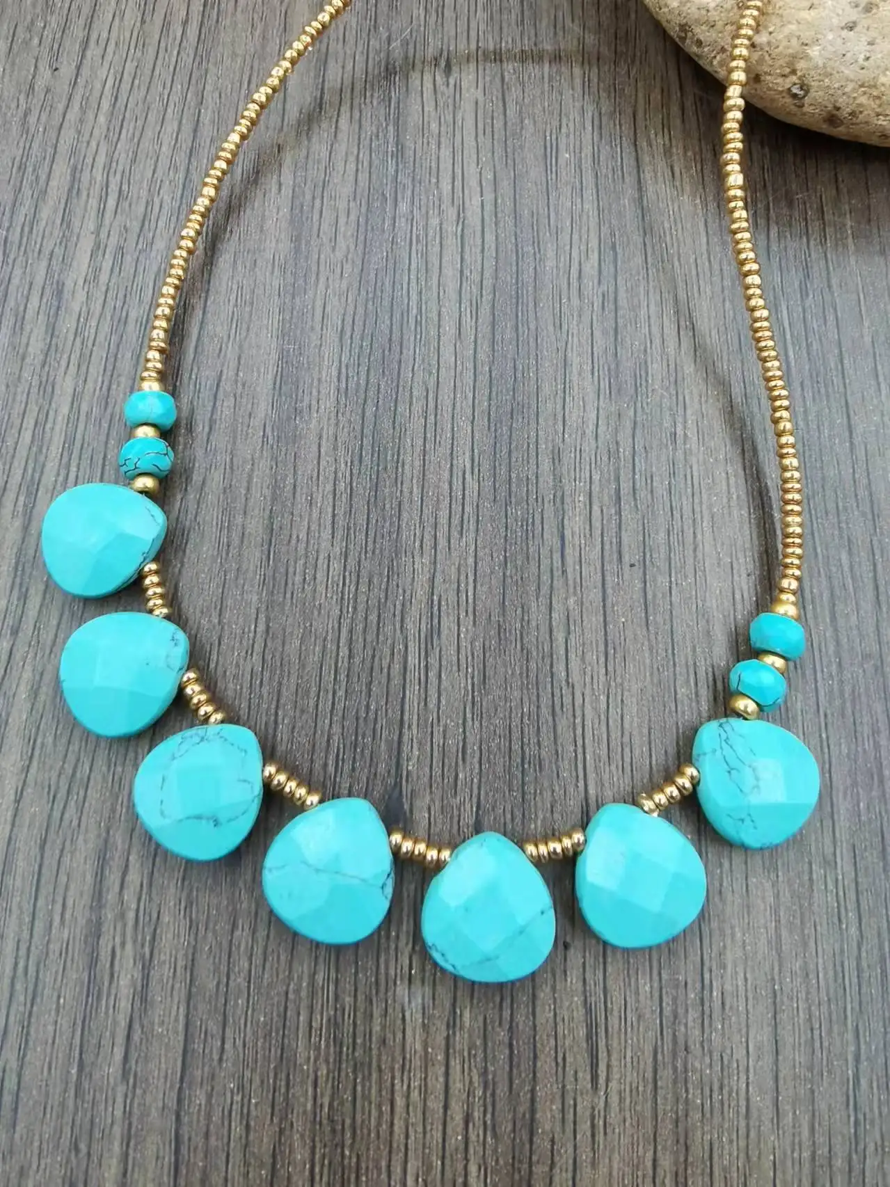 Women Chokers Necklaces Turquoises Seed Beads Short Necklace New Fashion Statement Necklaces Girl Mom Gifts Jewelry
Women Chokers Necklaces Turquoises Seed Beads Short Necklace New Fashion Statement Necklaces Girl Mom Gifts Jewelry