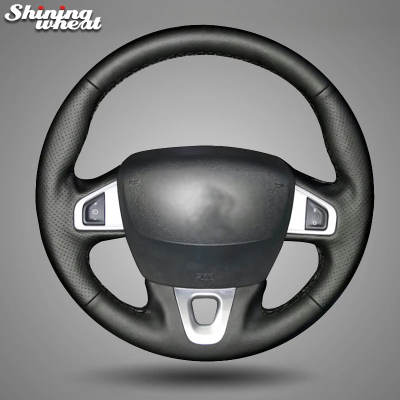 Black Steering Wheel Cover for Renault Fluence Fluence ZE 2009-2016 Megane 2009-2014 Scenic 2010-2015
Black Steering Wheel Cover for Renault Fluence Fluence ZE 2009-2016 Megane 2009-2014 Scenic 2010-2015