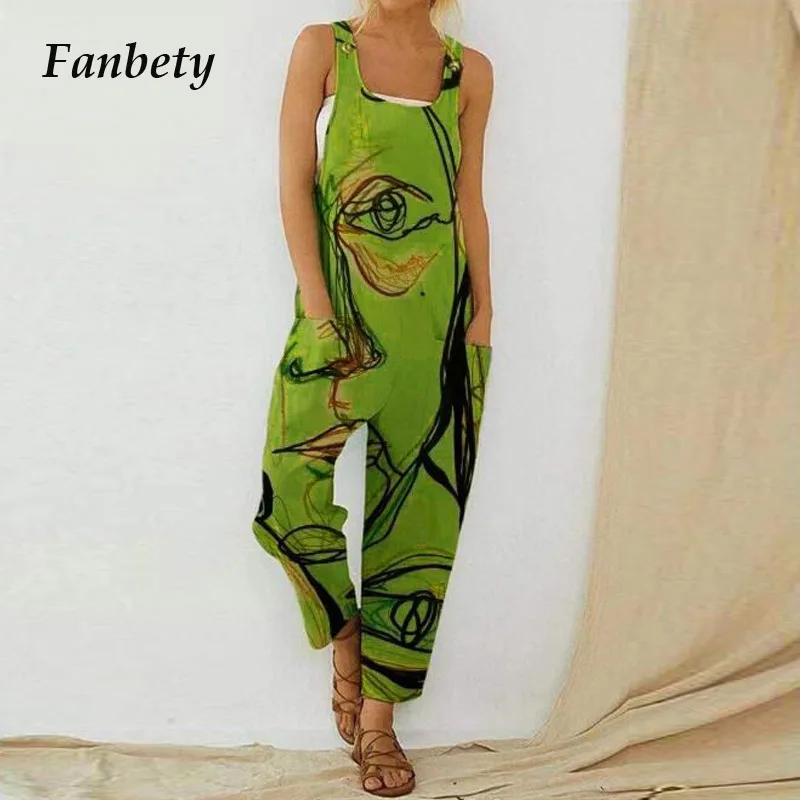 ELegant Geometry Print Bodysuit Overalls Women Casual Sleeveless Strappy Romper Ladies 2021 Summer Sexy Loose Jumpsuit Playsui
ELegant Geometry Print Bodysuit Overalls Women Casual Sleeveless Strappy Romper Ladies 2021 Summer Sexy Loose Jumpsuit Playsui