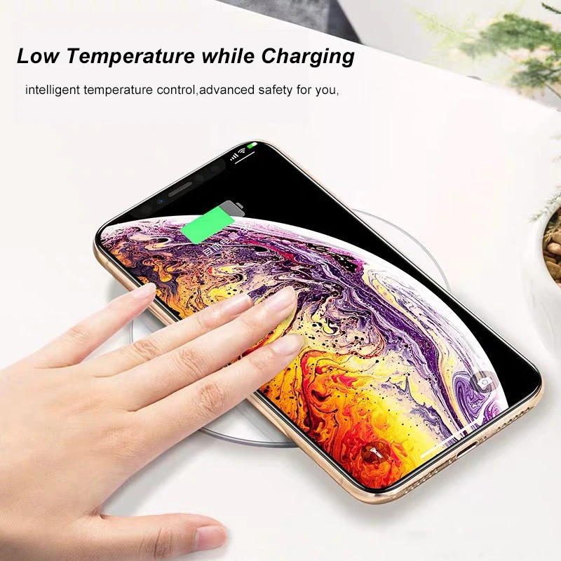 Беспроводное зарядное устройство GYSO для iPhone 11 Pro X XS Max XR 8 Plus Samsung S9 S10 S20 Note 9 20 Вт |