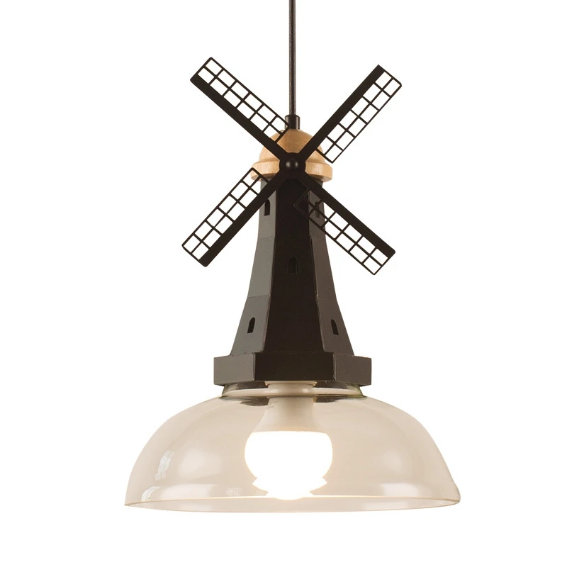 Nordic design LED Windmill Glass Pendant Lights Lighting Bedroom Loft apartment cafe Home Indoor Decoration Hanging Lamps Device 
Nordic design LED Windmill Glass Pendant Lights Lighting Bedroom Loft apartment cafe Home Indoor Decoration Hanging Lamps Device