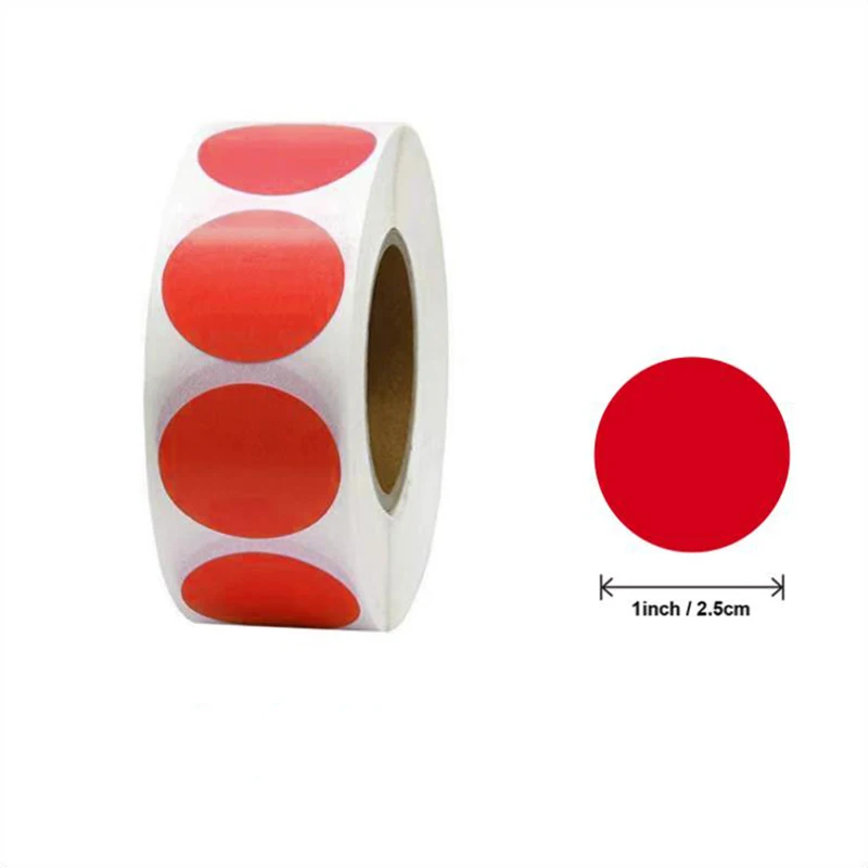 500PCS Colorful Labels Sticky Sticker Decoration Dots Shape Paper Scrapbook Sealing Stationery Supplies
500PCS Colorful Labels Sticky Sticker Decoration Dots Shape Paper Scrapbook Sealing Stationery Supplies