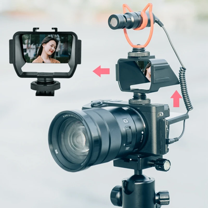 Flip Screen Bracket Periscope Vlog Stand Holder for Sony A6300 A7III FUJIFILM XT3 XT30 Panasonic GX85 Nikon Z6 Z7 Canon
Flip Screen Bracket Periscope Vlog Stand Holder for Sony A6300 A7III FUJIFILM XT3 XT30 Panasonic GX85 Nikon Z6 Z7 Canon