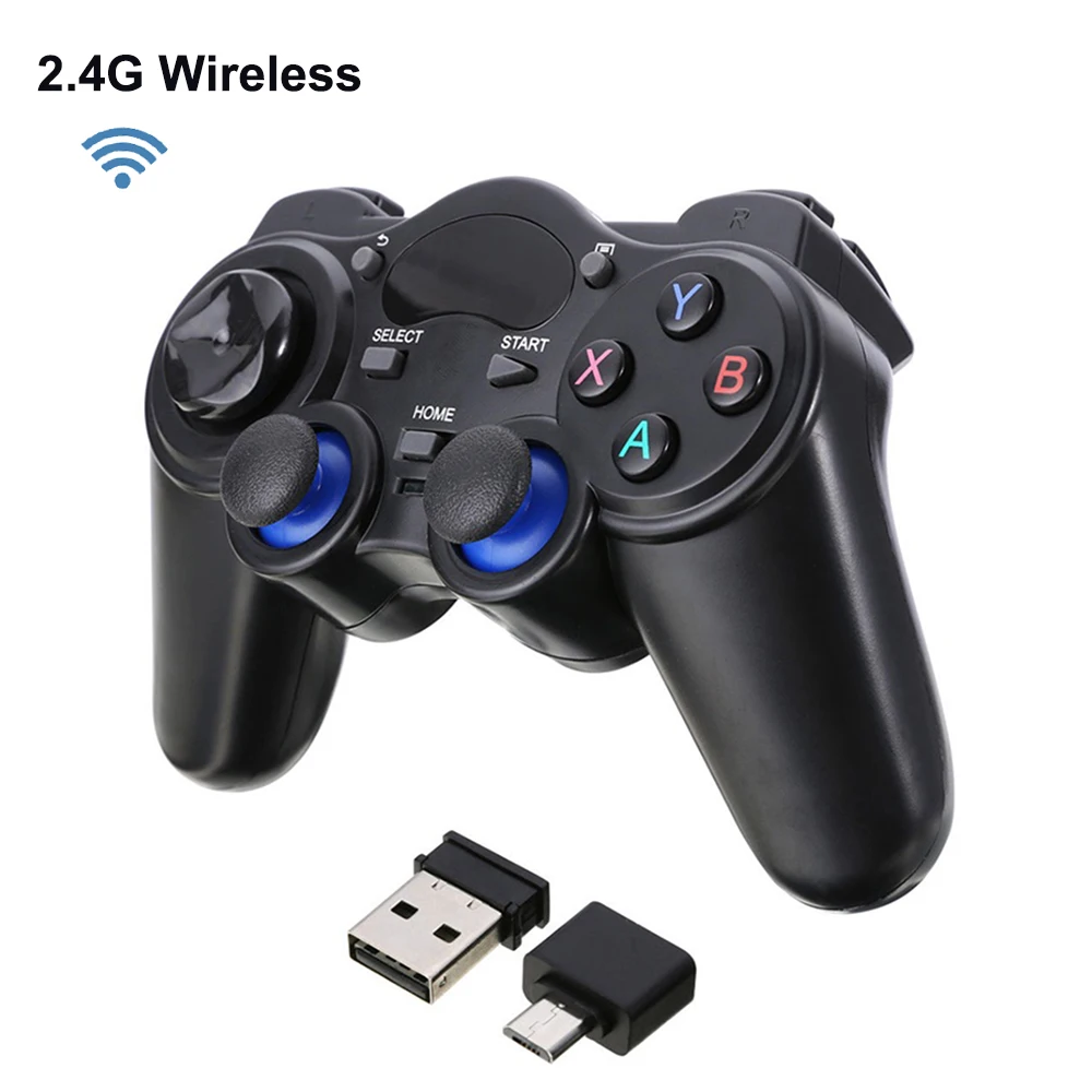2.4Ghz Wireless Gamepad For PS3 / PC / TV Box /Android Phone Game Controller Joystick For Tablet PC Smart TV Box
2.4Ghz Wireless Gamepad For PS3 / PC / TV Box /Android Phone Game Controller Joystick For Tablet PC Smart TV Box
