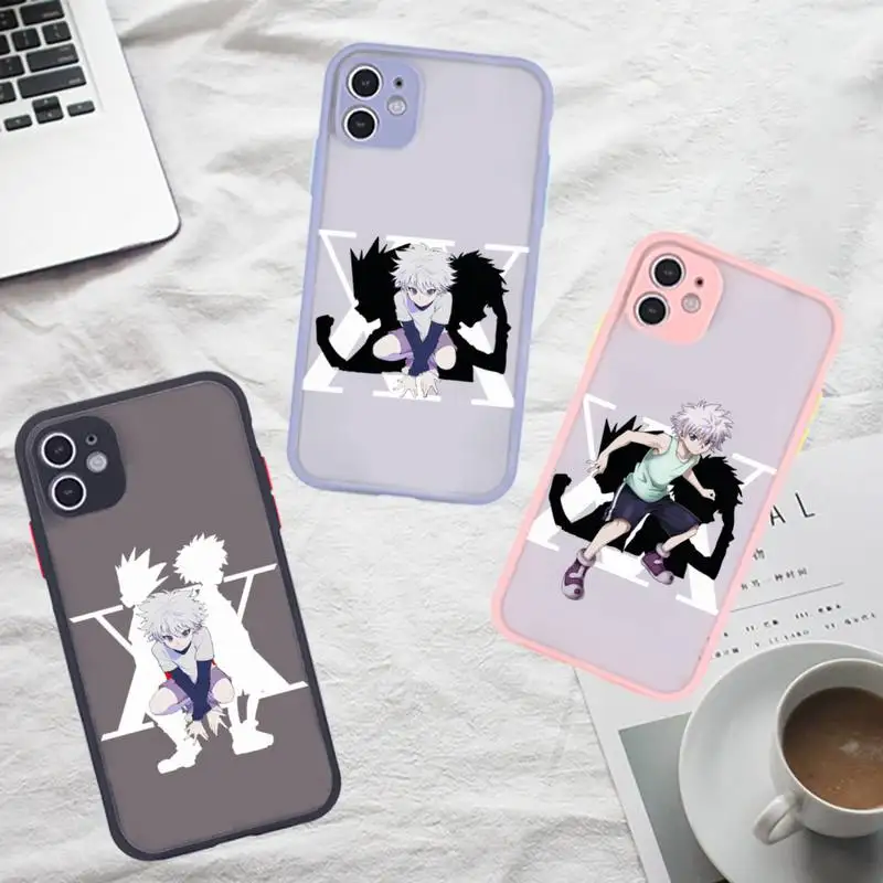 Hunter x Hunter anime JAPAN Phone Case For iPhone 12 11 Mini Pro XR XS Max 7 8 Plus X Matte transparent Gray Back Cover
Hunter x Hunter anime JAPAN Phone Case For iPhone 12 11 Mini Pro XR XS Max 7 8 Plus X Matte transparent Gray Back Cover