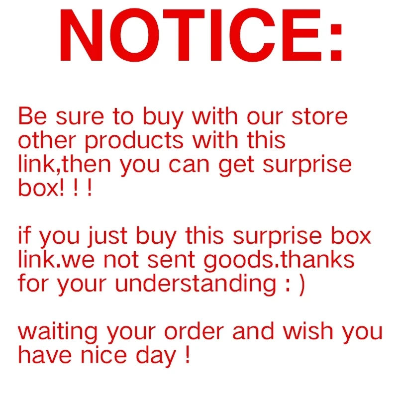 

Store Gift Surprise Boxs VIP Link For Fans Follow STORE Get $1 Coupon Surprise Box MUST BUY IT WITH OUR STORE Goods Give Gift