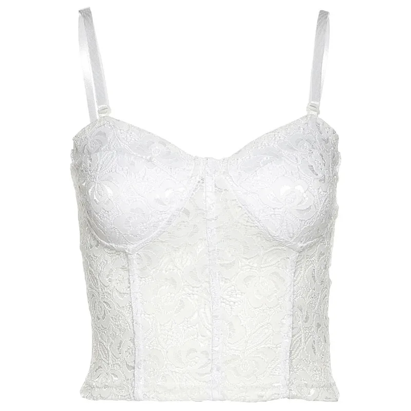 New Y2k Crop Top Mesh Backless White Lace Up Tops Summer Clothes for Women Tassel Camisole Club Party Elegant Slim Tank Top
New Y2k Crop Top Mesh Backless White Lace Up Tops Summer Clothes for Women Tassel Camisole Club Party Elegant Slim Tank Top