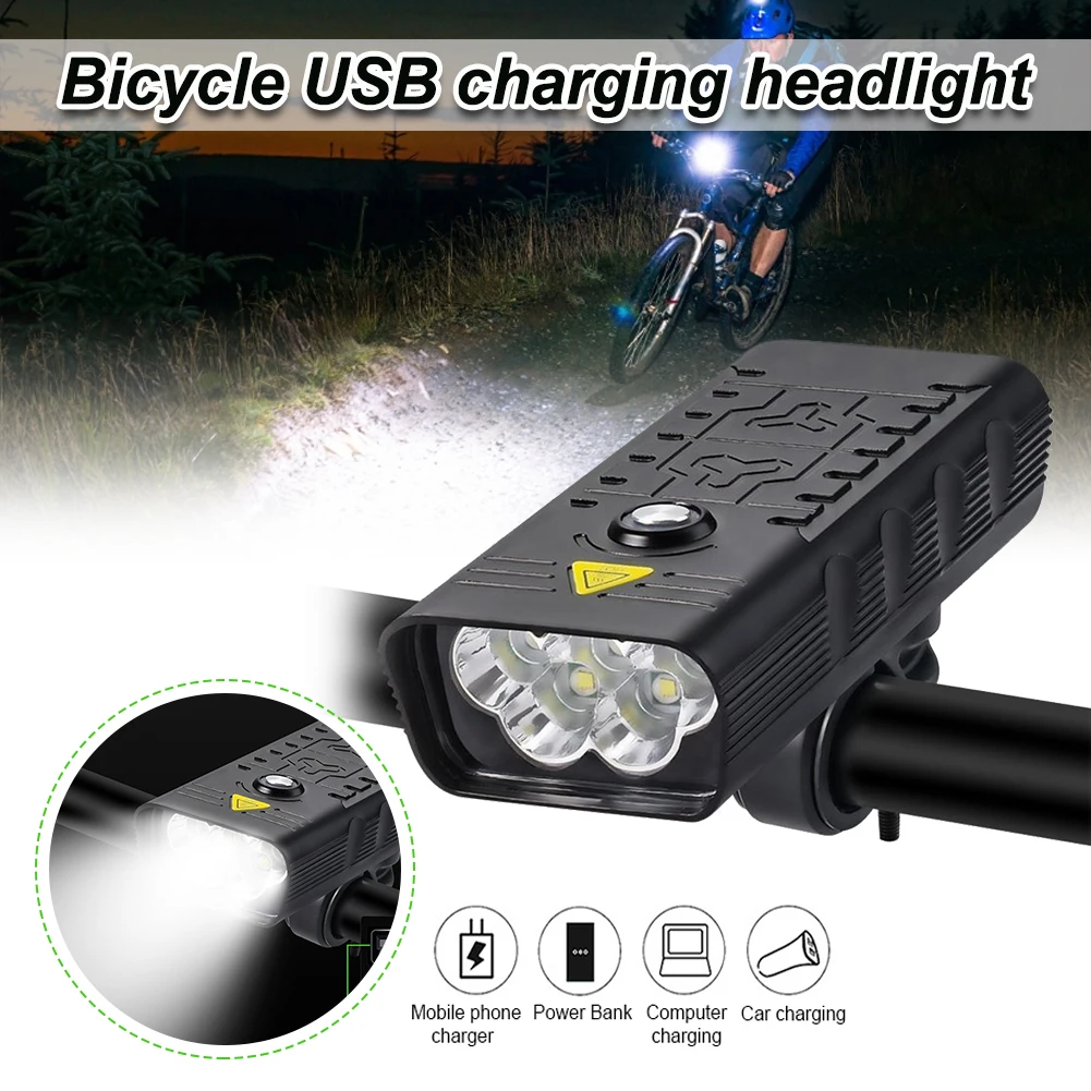 Bike Light USB Rechargeable Waterproof Bike Headlight Ultra Bright LED Front Lights 4 Light Modes With Quick Release Bracket
Bike Light USB Rechargeable Waterproof Bike Headlight Ultra Bright LED Front Lights 4 Light Modes With Quick Release Bracket
