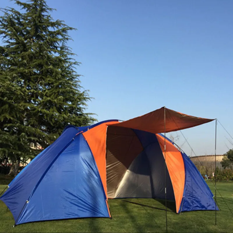 2023 3-4 Person Camping Tent Two Bedroom Double Layer 210D Oxford Waterproof Large Family Tourist Tent for Party Hiking
2023 3-4 Person Camping Tent Two Bedroom Double Layer 210D Oxford Waterproof Large Family Tourist Tent for Party Hiking