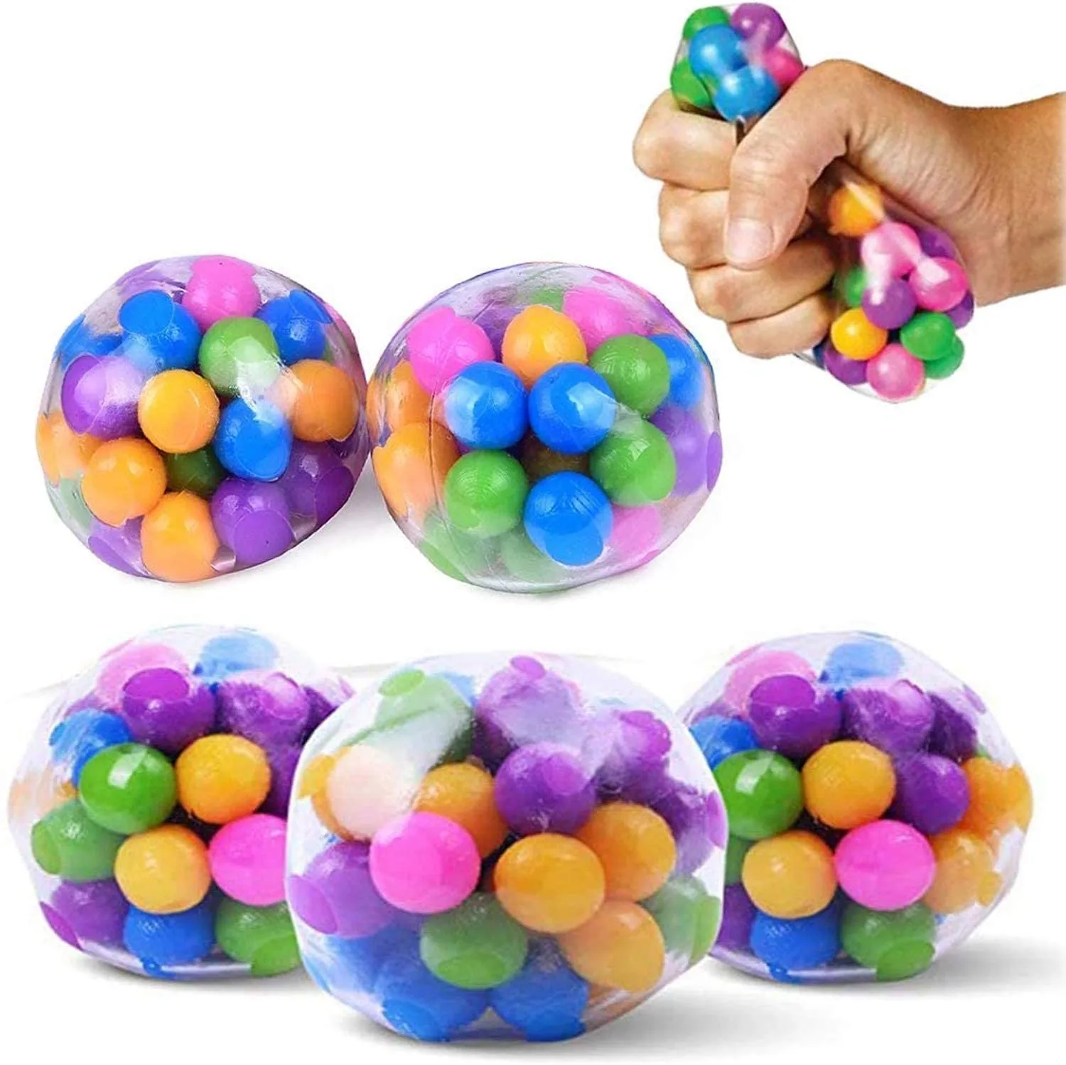 1/3/5pc Color Sensory Toy Office Stress Ball Pressure Ball Stress Reliever Toy decompression Fidget Toy Stress Relief Gift
1/3/5pc Color Sensory Toy Office Stress Ball Pressure Ball Stress Reliever Toy decompression Fidget Toy Stress Relief Gift