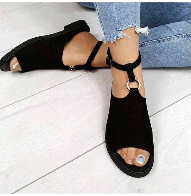 2021 Women Summer Sandals Ladies Outdoor Beach Shoes Peep Toe Female Casual Buckle Strap Shoes Ladies Confort Footwear Plus Size
2021 Women Summer Sandals Ladies Outdoor Beach Shoes Peep Toe Female Casual Buckle Strap Shoes Ladies Confort Footwear Plus Size