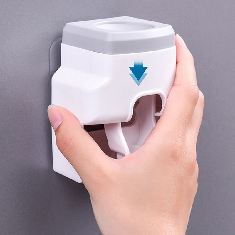 Toothbrush Holder Dustproof Wall Mounted Convenient Toothpaste Squeezer Toothpaste Dispenser For Bathroom BDF99
Toothbrush Holder Dustproof Wall Mounted Convenient Toothpaste Squeezer Toothpaste Dispenser For Bathroom BDF99