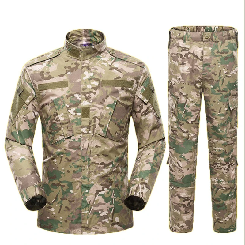 

13 Color Men Army Military Airsoft Uniform Tactical Suit ACU Special Forces Combat Shirt Coat Pant Camo Militar Soldier Cloth