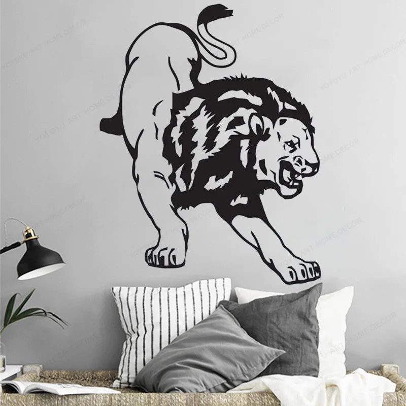 Animals wall sticker vinyl tiger Wall Decal Design Wild animal Home wall decor removable art mural JH427
Animals wall sticker vinyl tiger Wall Decal Design Wild animal Home wall decor removable art mural JH427