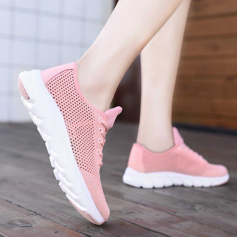 Women Tennis Shoes Breathable Mesh Height-increasing Slip-on Female Sock Footwear Outdoor Women Sneakers Thick Bottom Platforms
Women Tennis Shoes Breathable Mesh Height-increasing Slip-on Female Sock Footwear Outdoor Women Sneakers Thick Bottom Platforms