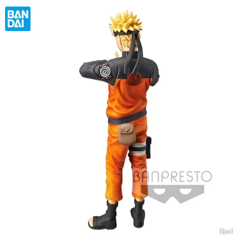 28cm Original Bandai Naruto Uzumaki Naruto Anime Figure PVC toys Decoration Collection figure for friends gifts Model Dolls 
28cm Original Bandai Naruto Uzumaki Naruto Anime Figure PVC toys Decoration Collection figure for friends gifts Model Dolls