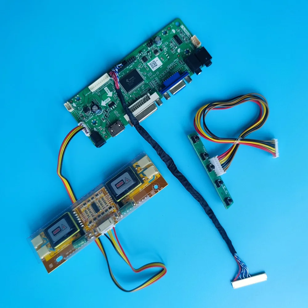 Kit for LM201WE3-TLD1/TLE1/TLF1/TLF2/TLF8/TLH2/TLJ1/TLK3 Driver 4 lamps 1680X1050 Remote LCD Controller Board VGA AV TV USB
Kit for LM201WE3-TLD1/TLE1/TLF1/TLF2/TLF8/TLH2/TLJ1/TLK3 Driver 4 lamps 1680X1050 Remote LCD Controller Board VGA AV TV USB